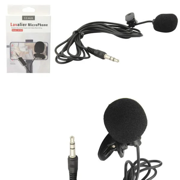 Microfone de Lapela Entrada P2 JH-043