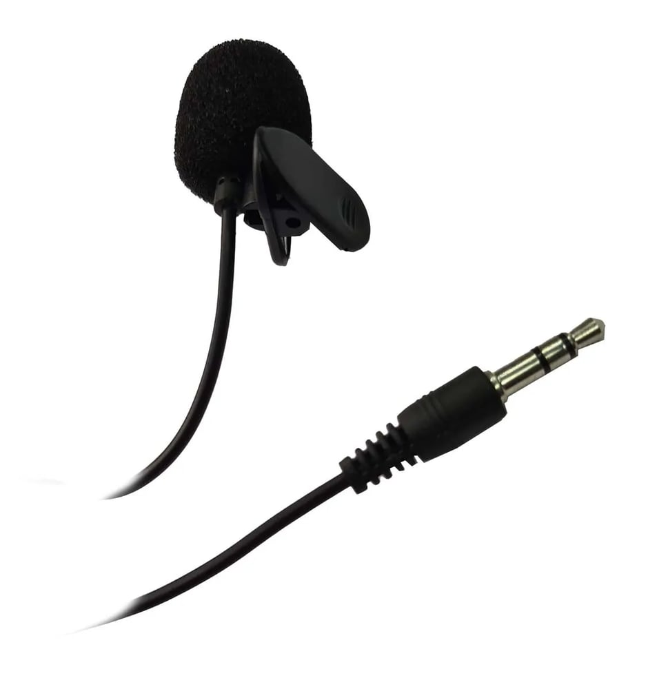 Microfone de Lapela Entrada P2 JH-043