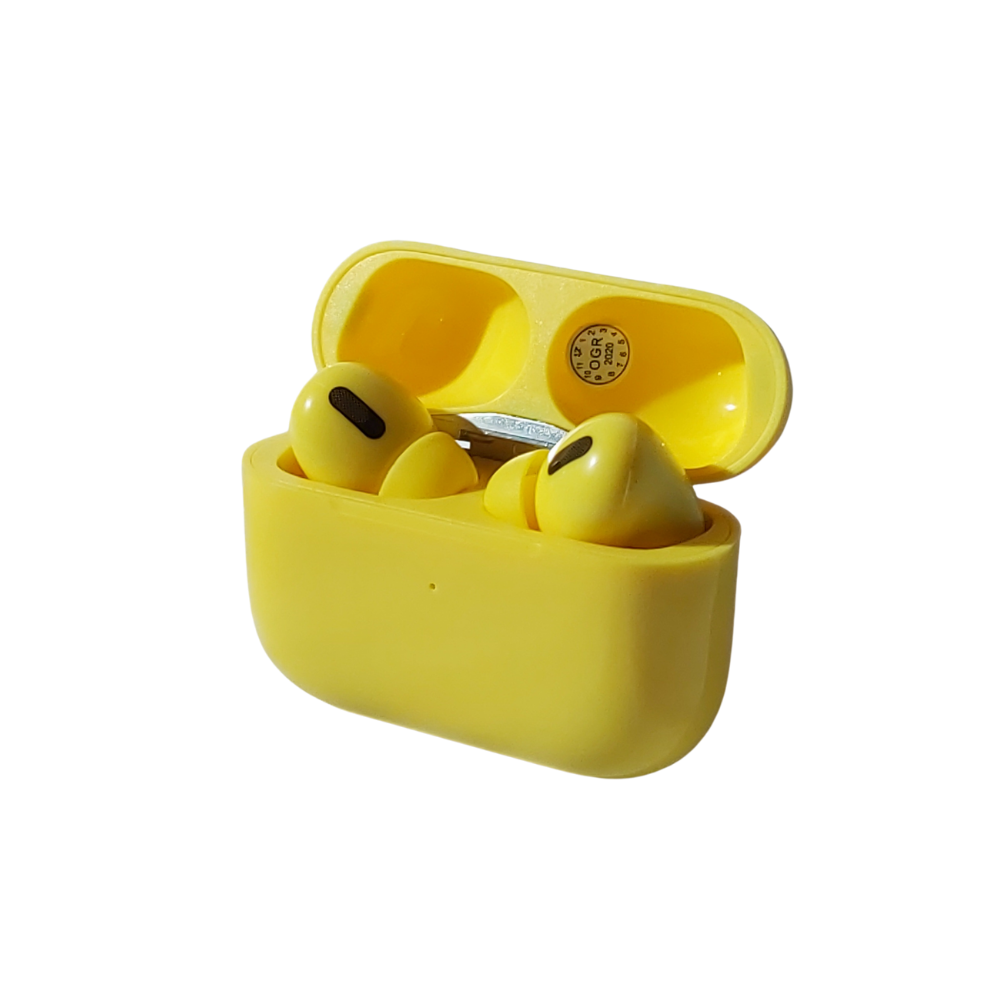 Fone de Ouvido Bluetooth Air Pro 3 - Amarelo