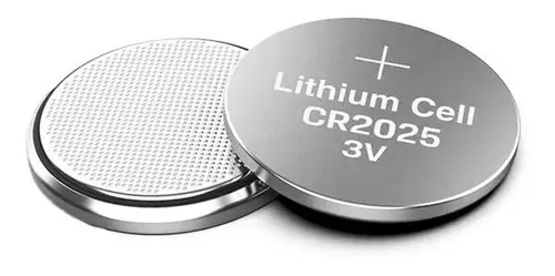 Bateria de Lítio 3V Cartela com 5 Peças CR2025
