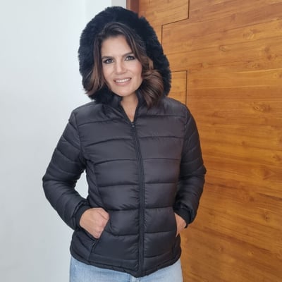 Suply São Paulo Jaqueta Feminina Bobojaco Touca preto 1 Suply São Paulo Jaqueta Feminina Bobojaco Touca preto 1