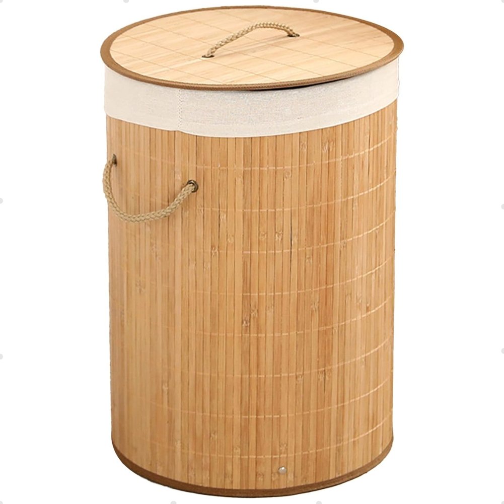 Cesto de Bambu Redondo 