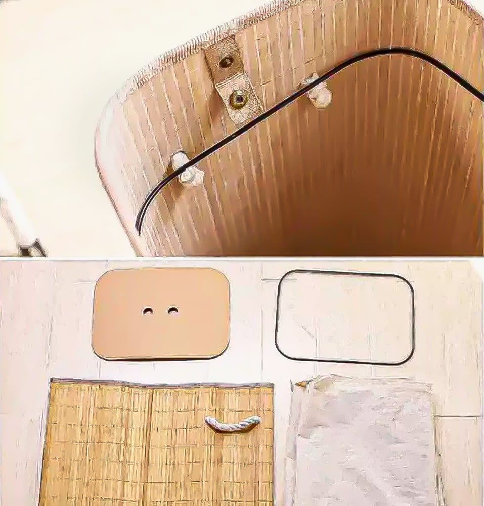 Cesto de Bambu Médio 