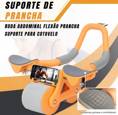 Manumax  Roda Abdominal de Exercícios de Prancha   2