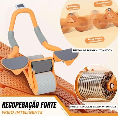 Manumax  Roda Abdominal de Exercícios de Prancha   5