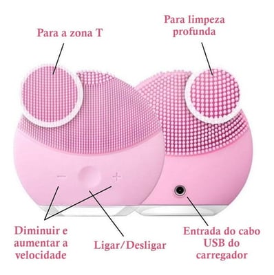 Suply São Paulo  Esponja de Limpeza Facial Elétrica   1 Suply São Paulo  Esponja de Limpeza Facial Elétrica   1
