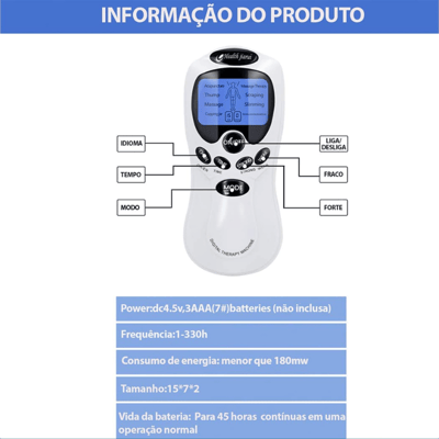 Suply São Paulo Aparelho de Fisioterapia Muscular 1 Suply São Paulo Aparelho de Fisioterapia Muscular 1