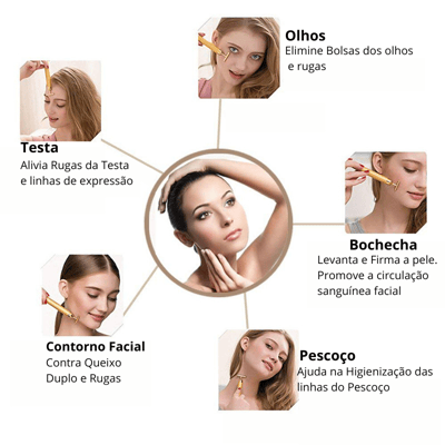imperioshopee Massageador Facial Elétrico Anti Rugas Pilha 1 imperioshopee Massageador Facial Elétrico Anti Rugas Pilha 1