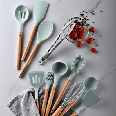 Flere Marketplace  Kit utensílios de Cozinha de Silicone  2