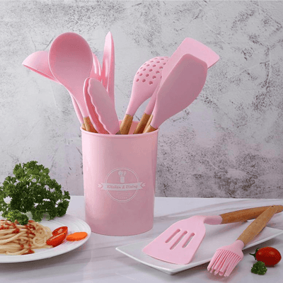 Flere Marketplace  Kit utensílios de Cozinha de Silicone  8