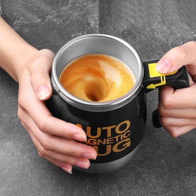 Suply São Paulo Caneca Mixer Elétrica Self Stirring Mug 400ml 1 Suply São Paulo Caneca Mixer Elétrica Self Stirring Mug 400ml 1