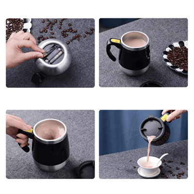 SSM PRODUTOS  Caneca Mixer Elétrica Self Stirring Mug 400ml  7