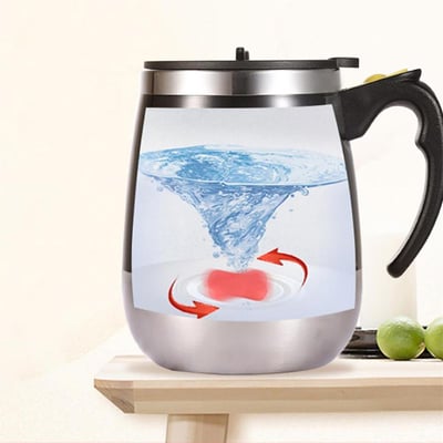 Suply São Paulo Caneca Mixer Elétrica Self Stirring Mug 400ml 5 Suply São Paulo Caneca Mixer Elétrica Self Stirring Mug 400ml 5