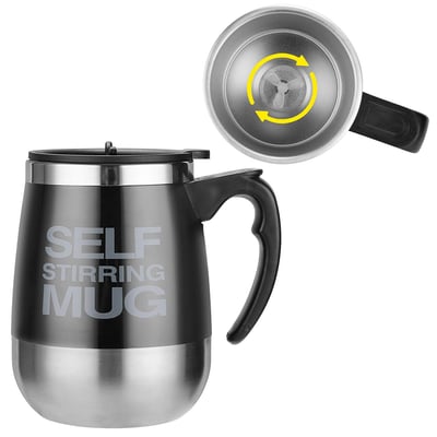 SSM PRODUTOS  Caneca Mixer Elétrica Self Stirring Mug 400ml  6