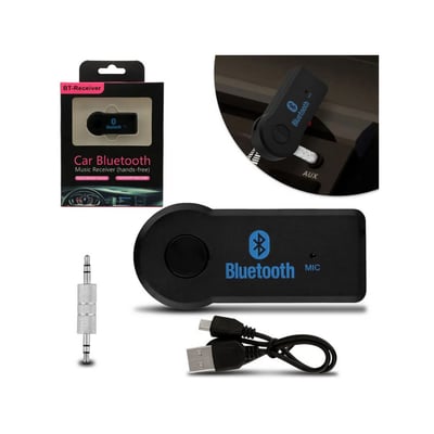 Suply São Paulo Adaptador Bluetooth com Entrada Auxiliar P2 3 Suply São Paulo Adaptador Bluetooth com Entrada Auxiliar P2 3
