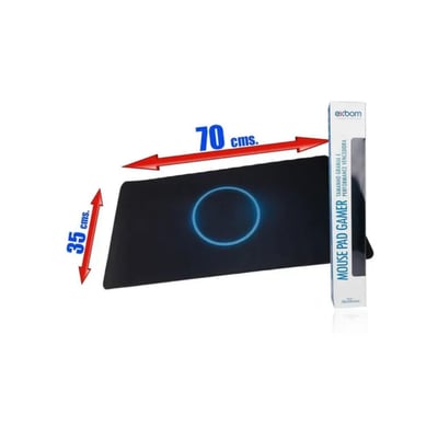 Suply São Paulo  Mouse Pad Gamer Circulo de Luz Exbom  3 Suply São Paulo  Mouse Pad Gamer Circulo de Luz Exbom  3