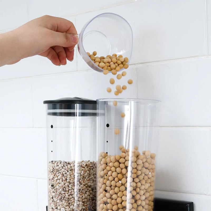 Dispenser de Cereal 1,5L com Xícara Medidora Hauskraft