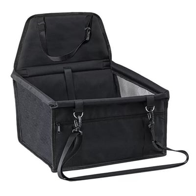 Suply São Paulo Cadeirinha Assento Pet para Carro - Preto 2 Suply São Paulo Cadeirinha Assento Pet para Carro - Preto 2