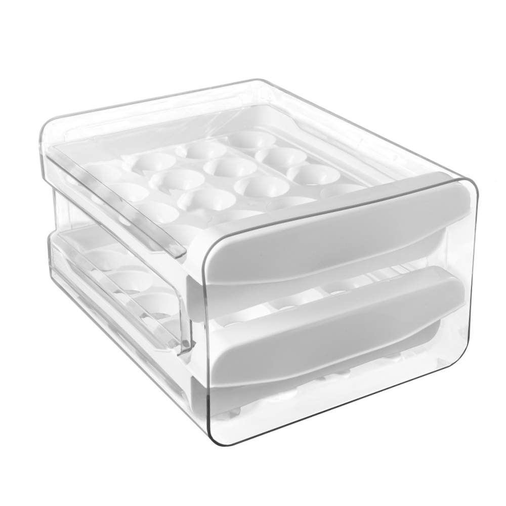 Organizador Gaveteiro Duplo para Ovos - 40 unidades