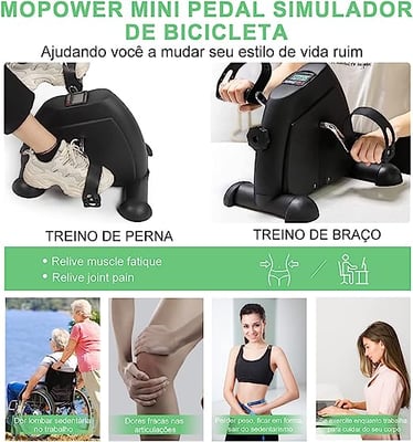 Suply São Paulo Mini Bicicleta para Exercícios 4 Suply São Paulo Mini Bicicleta para Exercícios 4