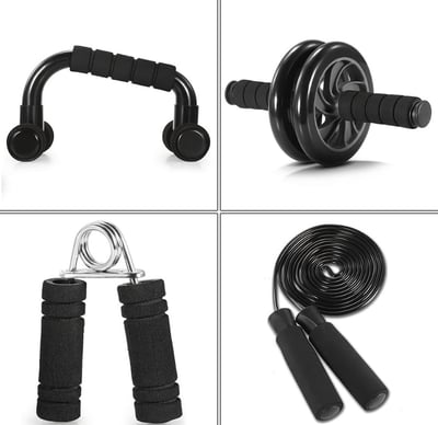 Manumax  Kit De Exercícios Físico Musculação 7 Peças  2