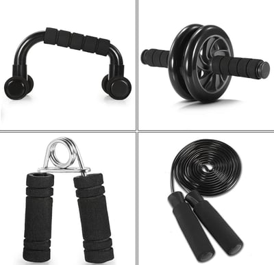 Manumax  Kit De Exercícios Físico Musculação 7 Peças  3