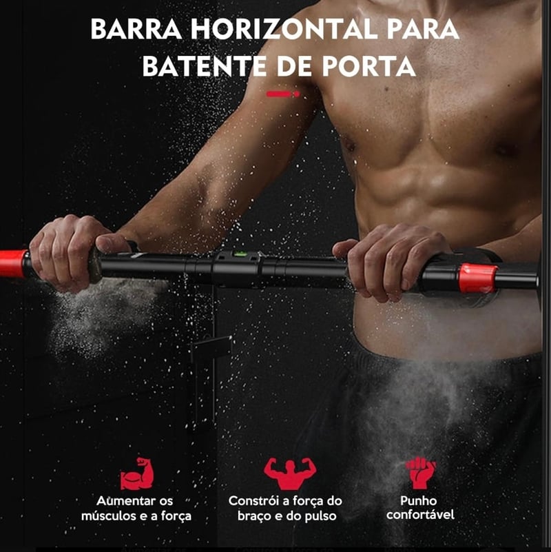 Barra de Porta para Exercícios - Com nível