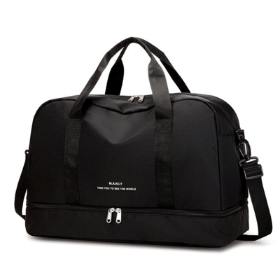 Vitrine de Fornecedores Bolsa Grande Unissex Impermeável - Preto 2 Vitrine de Fornecedores Bolsa Grande Unissex Impermeável - Preto 2