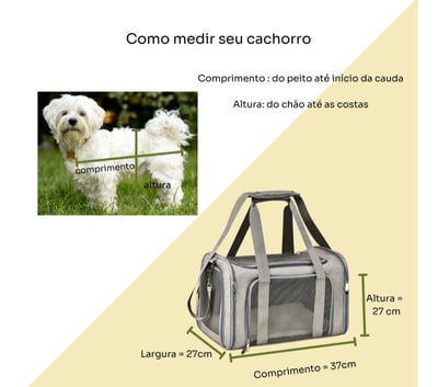 Suply São Paulo  Bolsa de Transporte para Pet   4