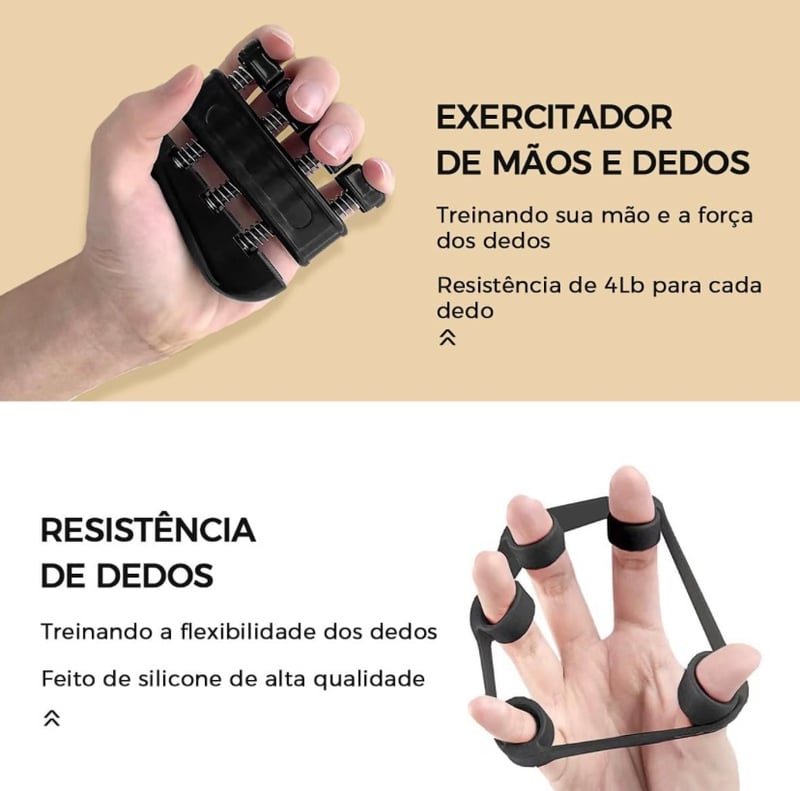 Hand Grip - Kit Fortalecedor 