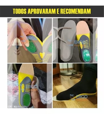 Suply São Paulo Palmilha Ortopédica - Tamanho 41 a 45 2 Suply São Paulo Palmilha Ortopédica - Tamanho 41 a 45 2