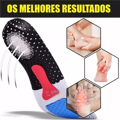 Suply São Paulo Palmilha Ortopédica - Tamanho 41-45 1 Suply São Paulo Palmilha Ortopédica - Tamanho 41-45 1