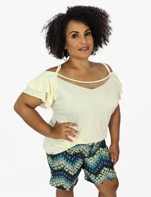 AC Market - Produtos e variedades Blusa Básic Bege 1 AC Market - Produtos e variedades Blusa Básic Bege 1