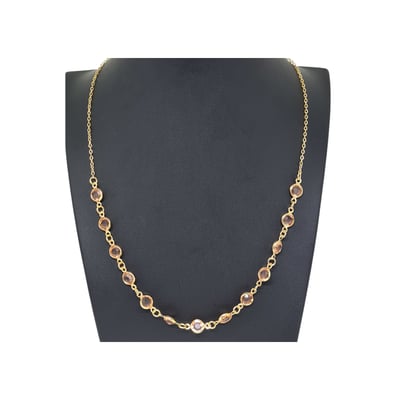 Venda e Cia Colar Choker com Pedrinhas Rose 1 Venda e Cia Colar Choker com Pedrinhas Rose 1