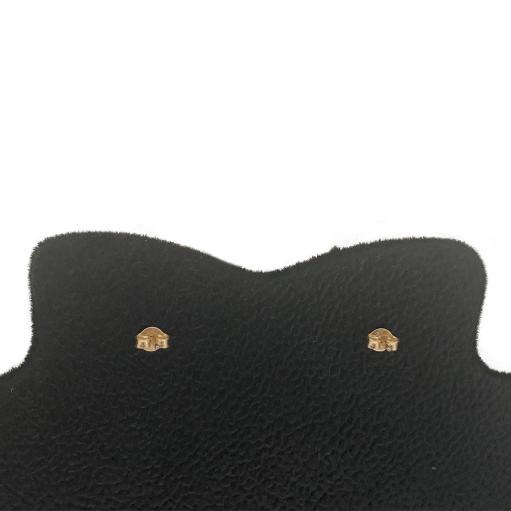 Brinco Esmaltado Coração Ciano