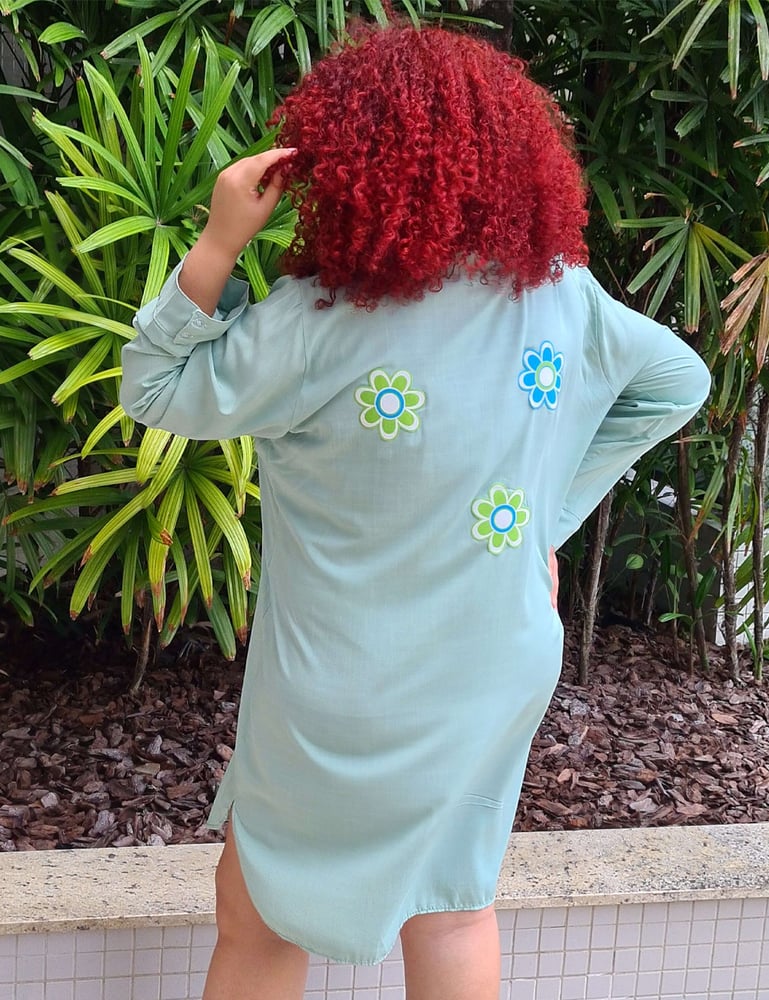 Chemise Plus Verde Menta