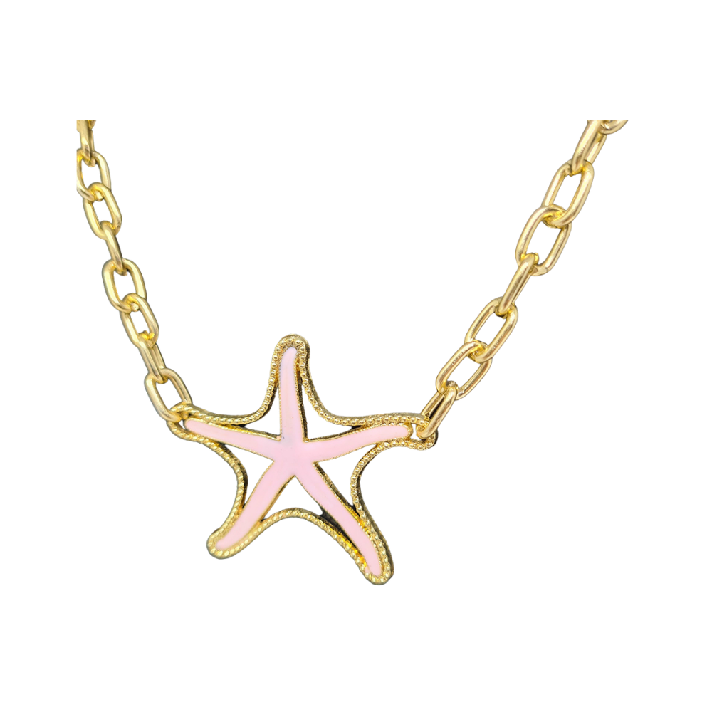 Colar Veneziana Rosa