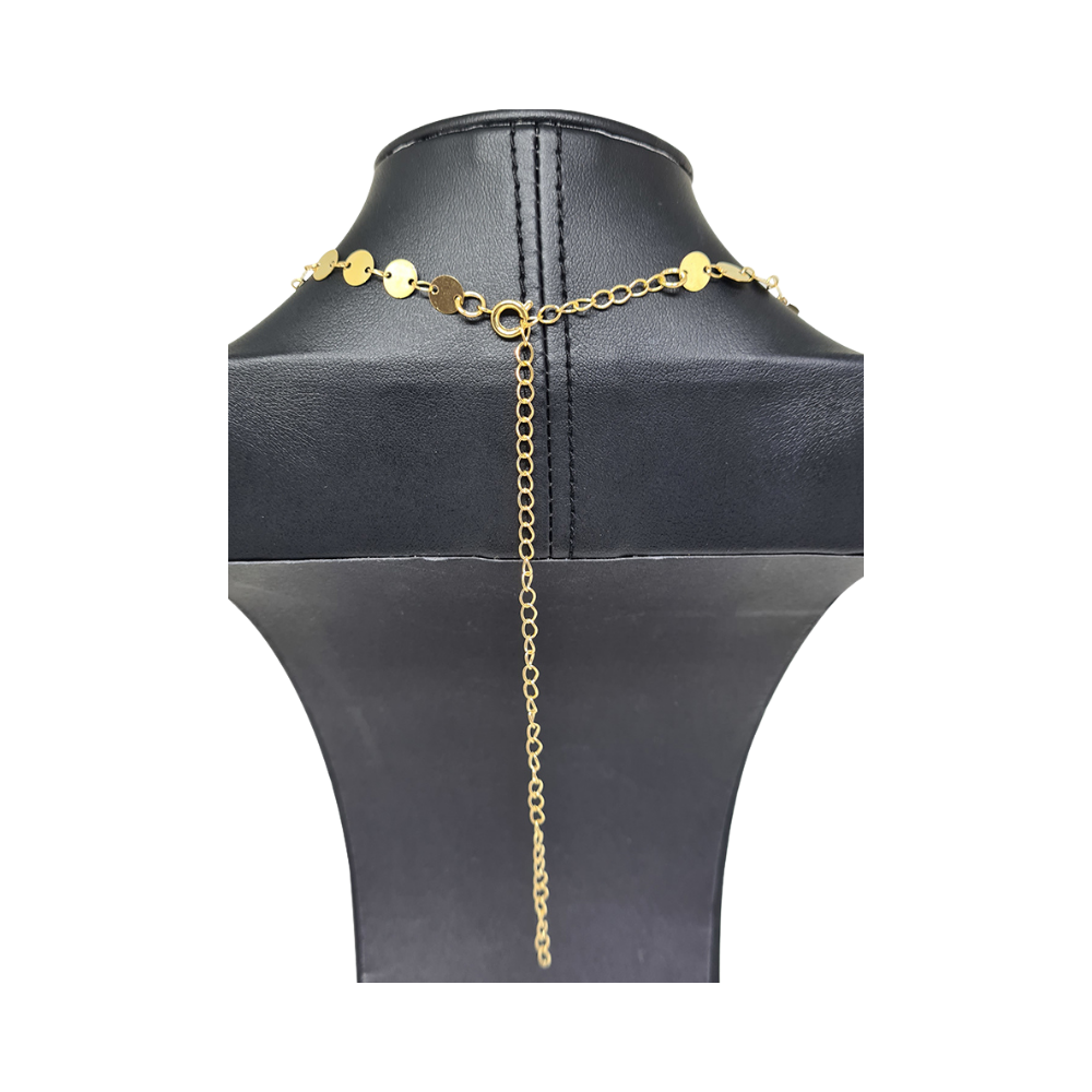 Colar de Plaquinhas Dourada