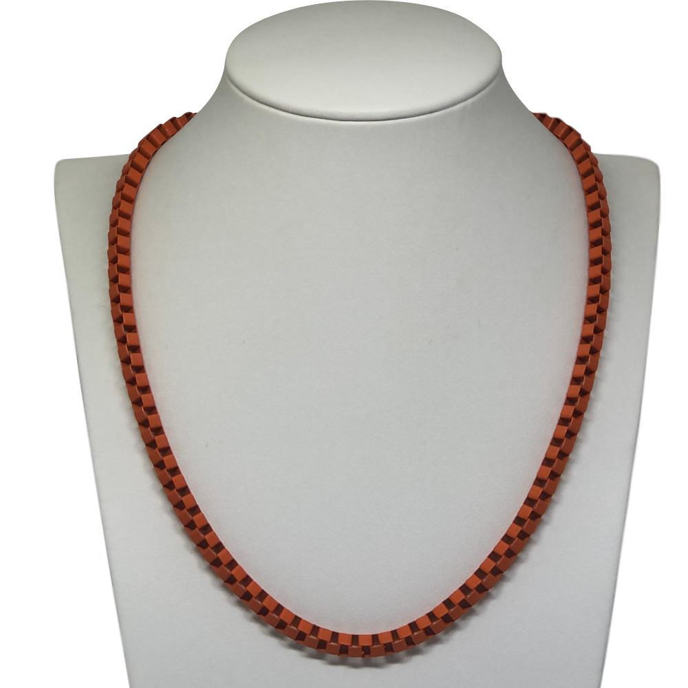 Colar Veneziana Laranja
