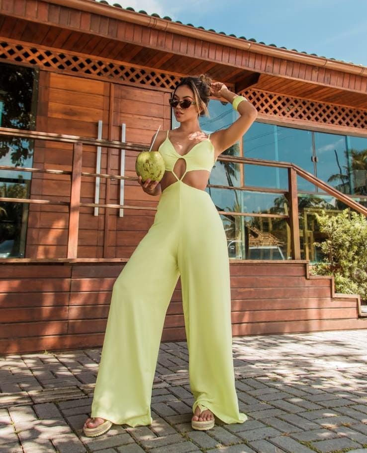 Macacão Belíssima frente única