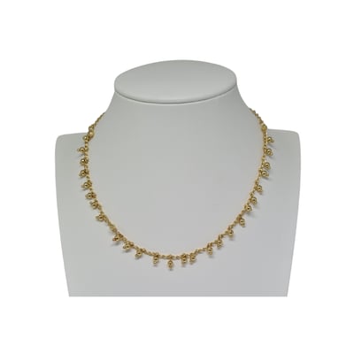 Venda e Cia Colar Choker bolinhas 2 Venda e Cia Colar Choker bolinhas 2