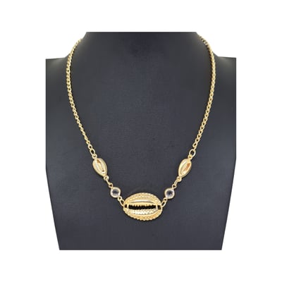 Venda e Cia Colar Choker com Colchas Dourada 2 Venda e Cia Colar Choker com Colchas Dourada 2