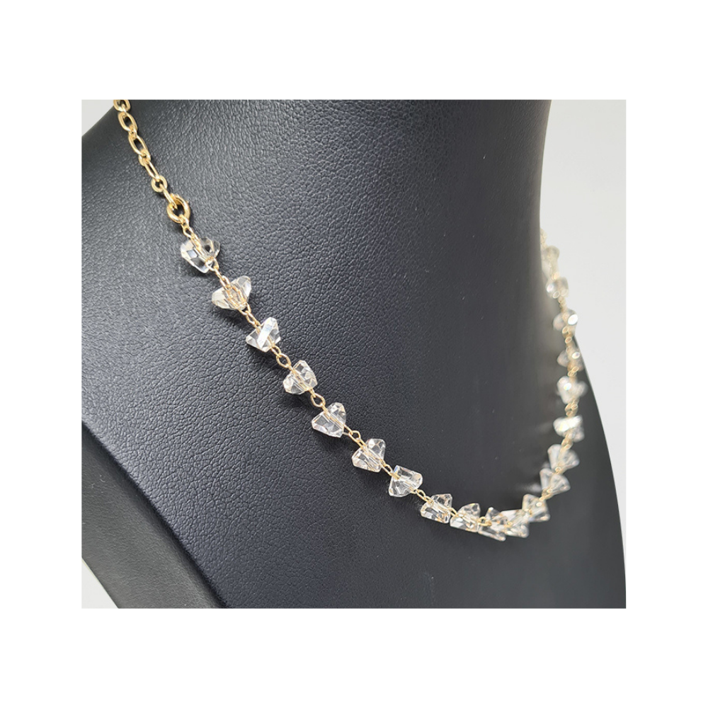 Colar Choker Pedraria