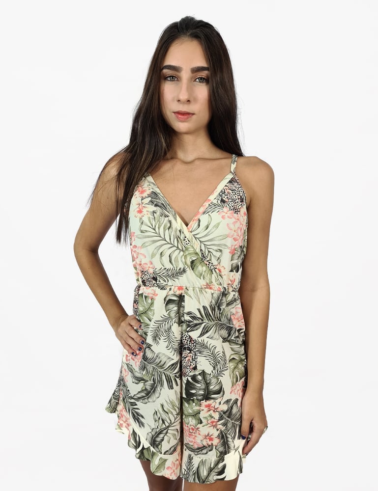 Macaquinho Feminino Estampa Floresta