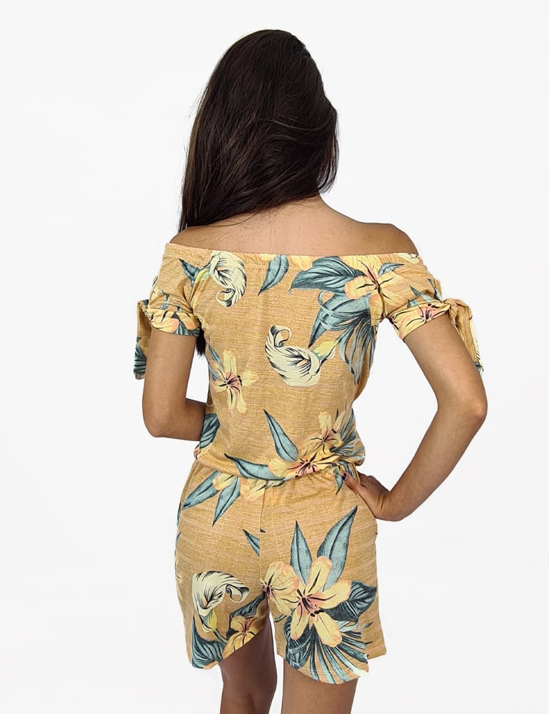 Macaquinho Feminino Flores