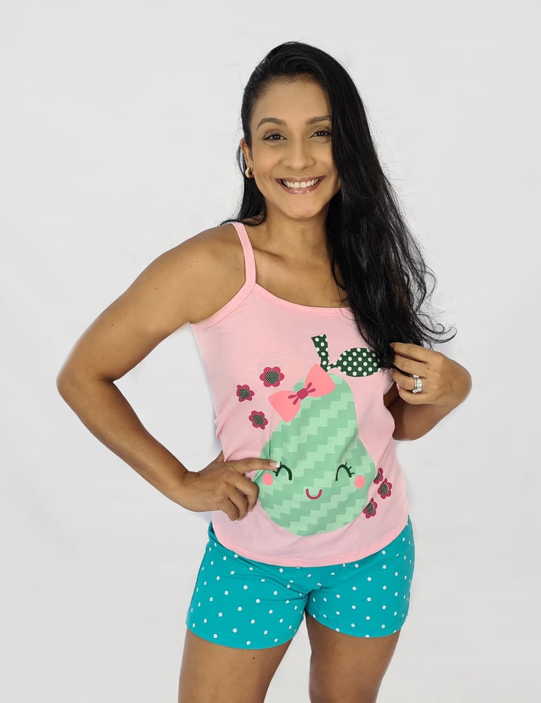 Pijama Feminino Pera