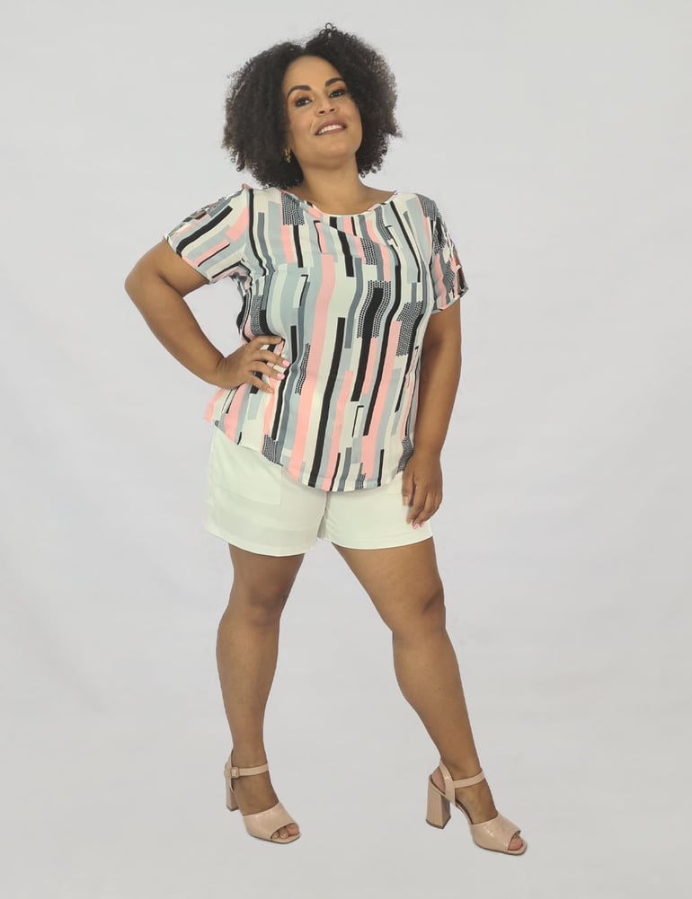 Conjunto Plus Geométrico Branco