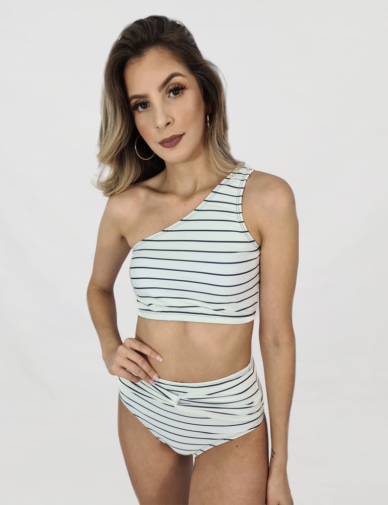 Conjunto Biquíni Listrado 