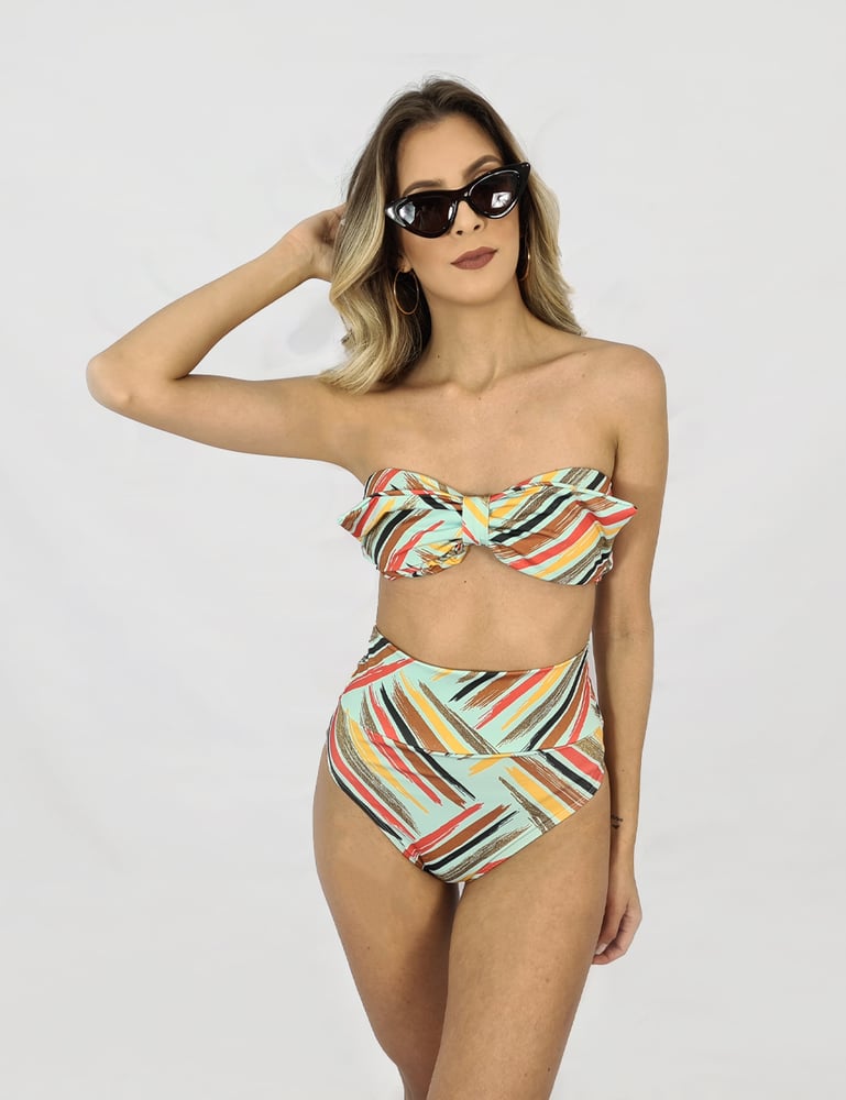 Kit Biquíni Feminino Riscos