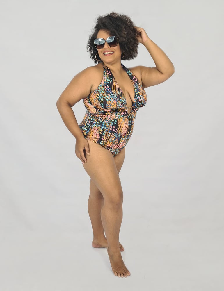 Maiô Frente Única Plus 